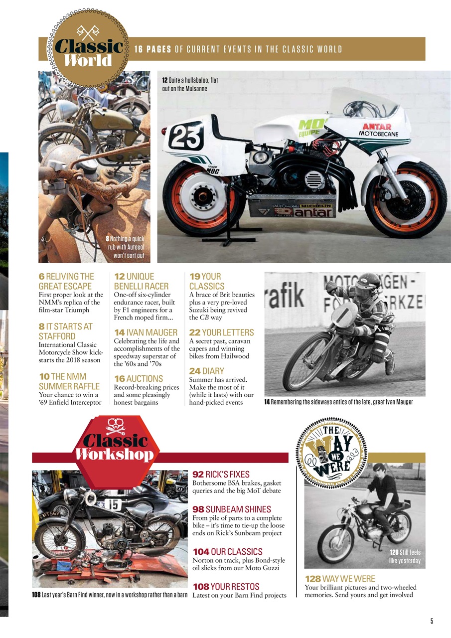 Classic Bike Preview Pages