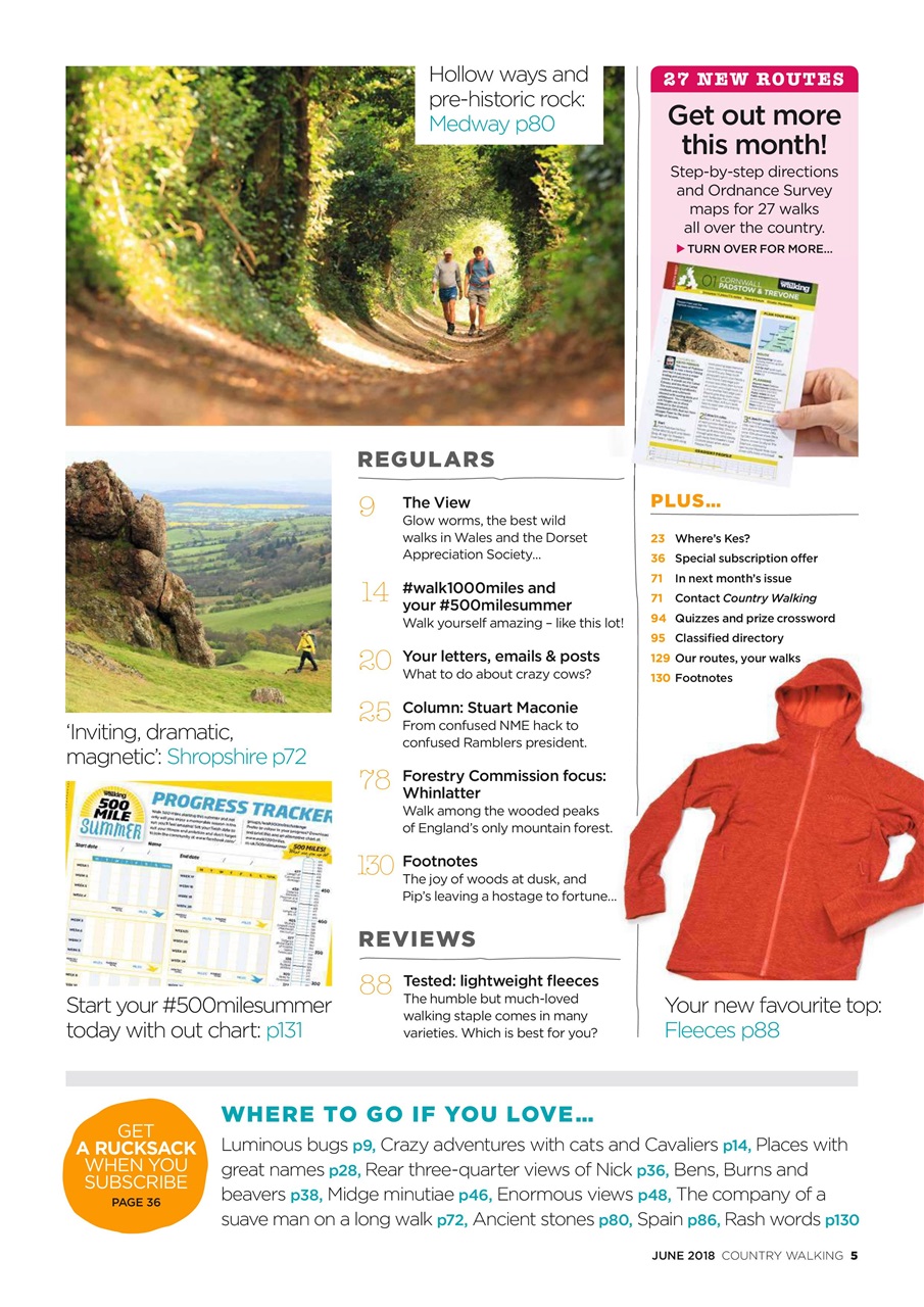 Country Walking Preview Pages