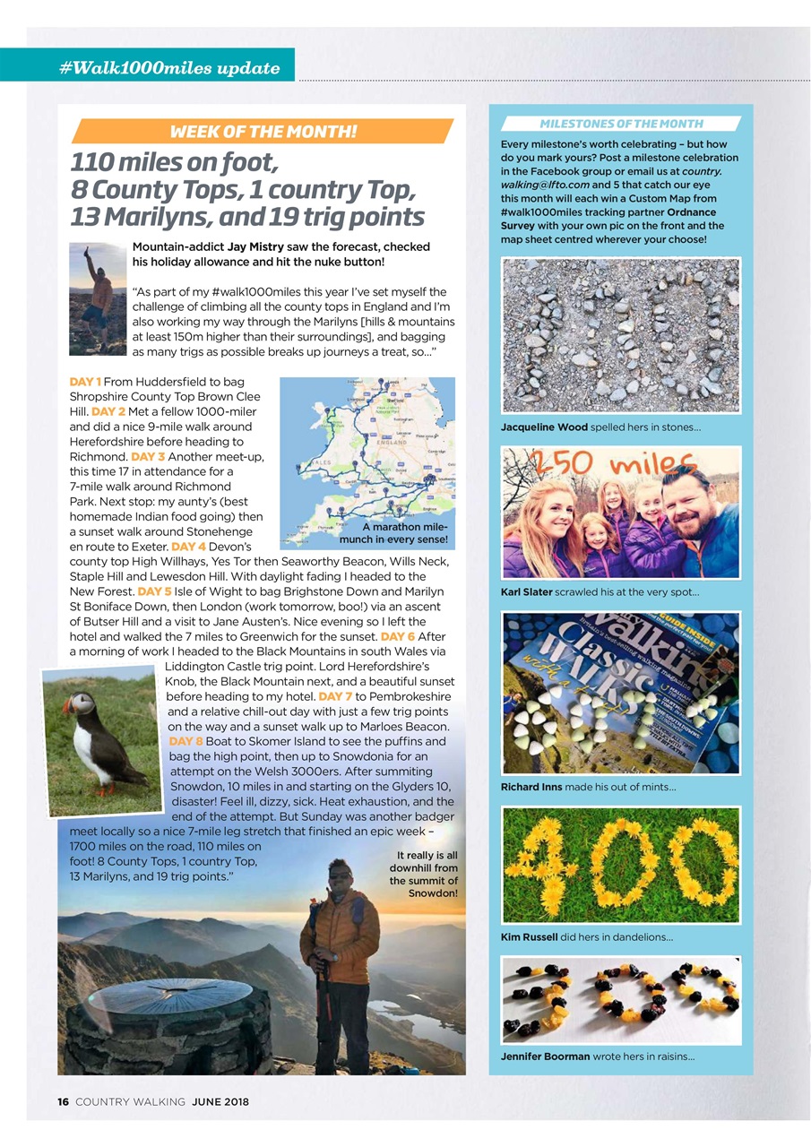Country Walking Preview Pages