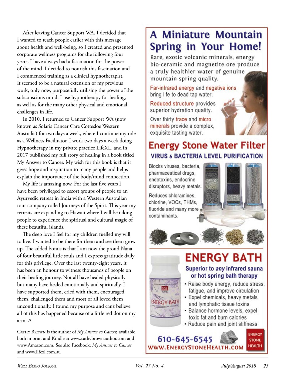 Well Being Journal Preview Pages
