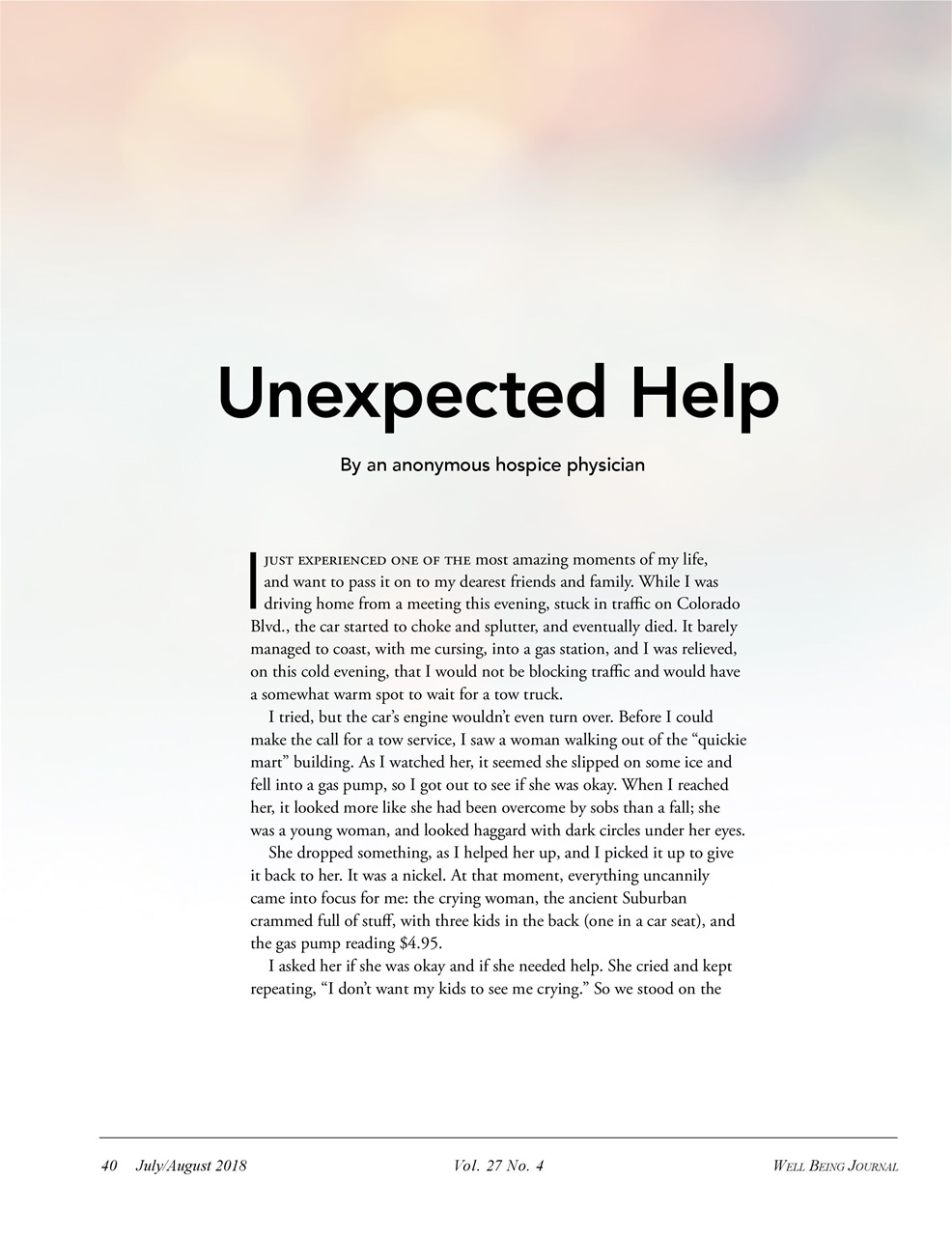 Well Being Journal Preview Pages