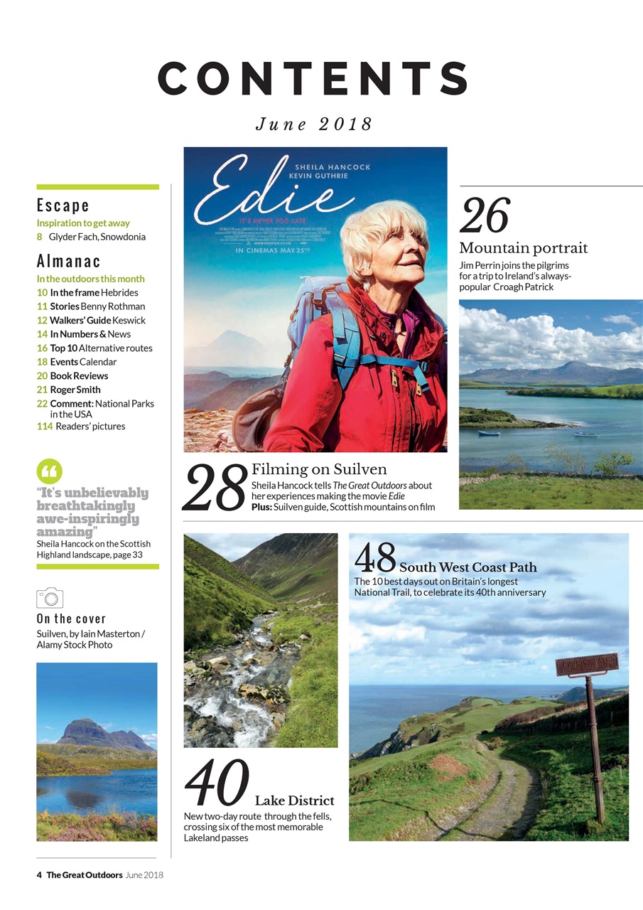 TGO - The Great Outdoors Magazine Preview Pages