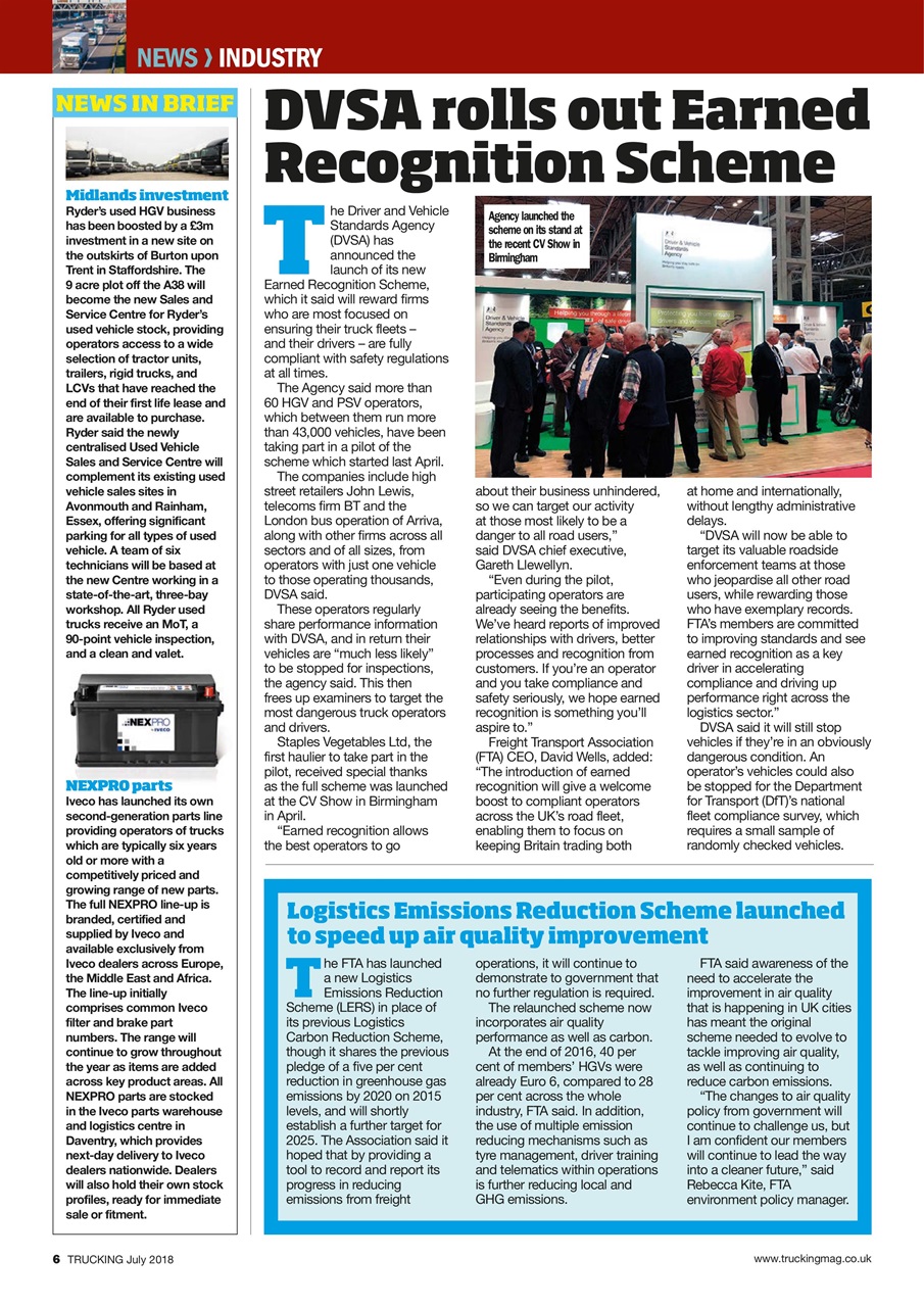 Trucking Magazine Preview Pages