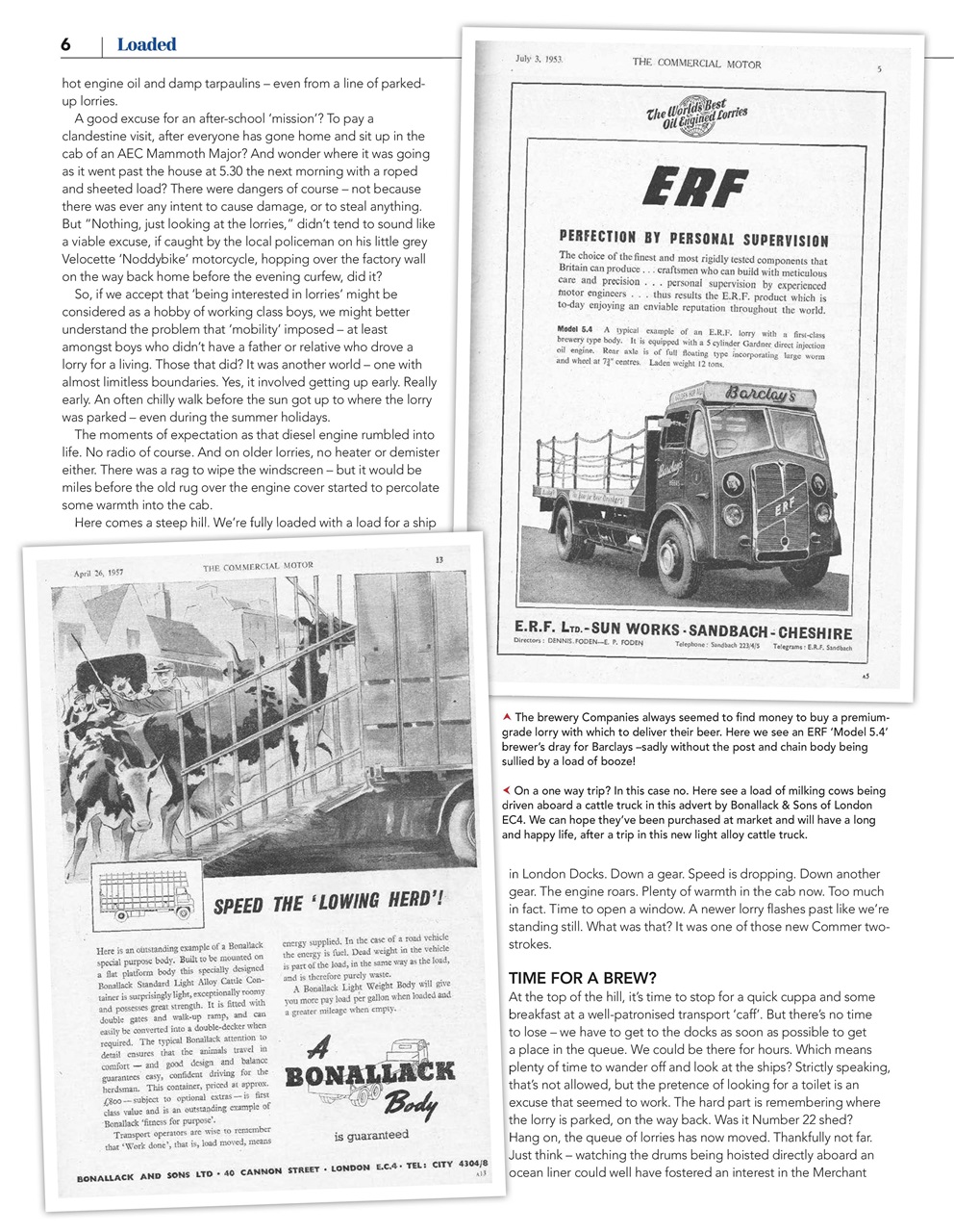 Vintage Roadscene Archive Preview Pages
