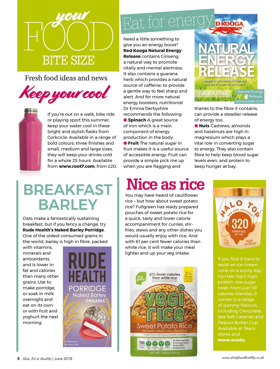 Slim Fit & Healthy Preview Pages