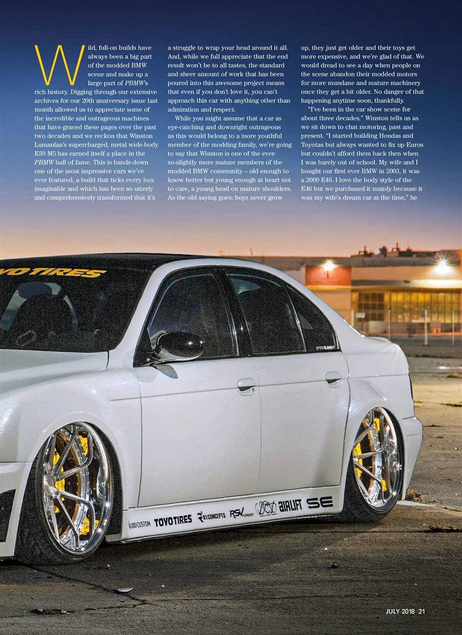 Performance BMW Preview Pages