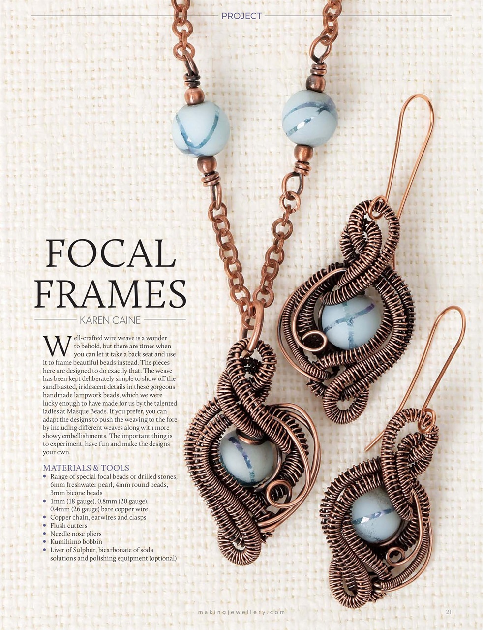 Making Jewellery Preview Pages