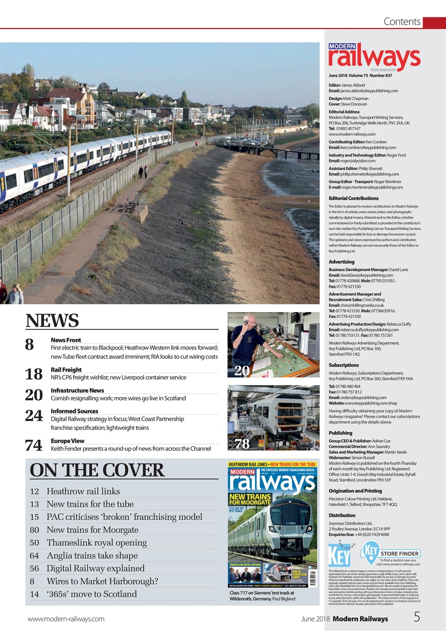 Modern Railways Preview Pages