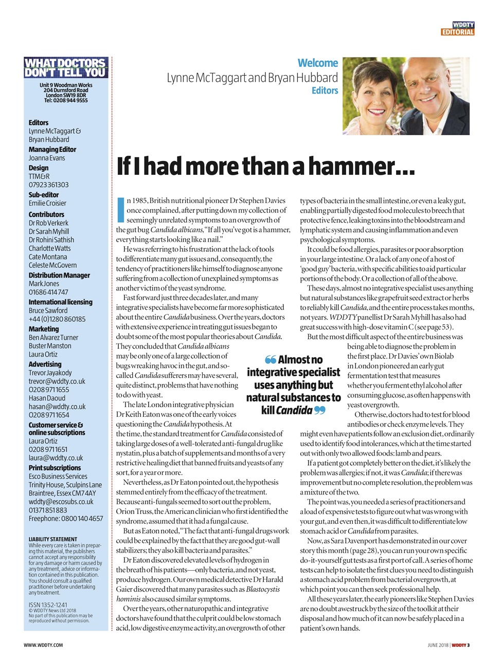 What Doctors Don't Tell You Preview Pages