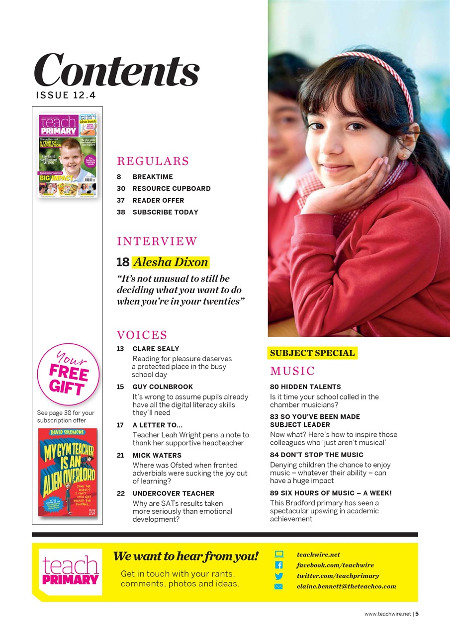 Teach Primary Preview Pages