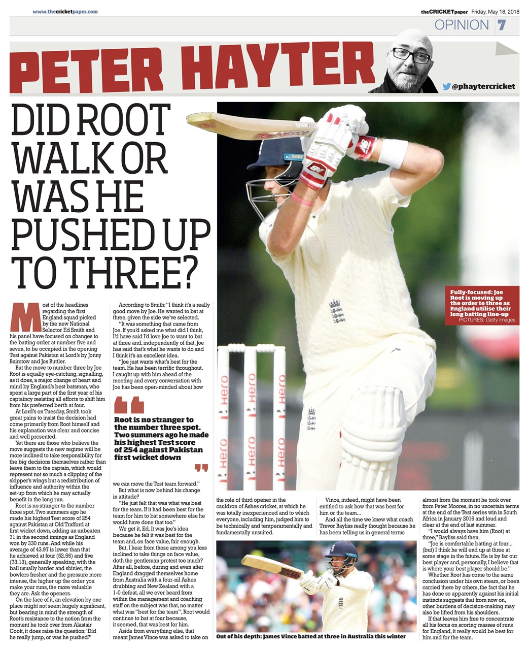 The Cricket Paper Preview Pages