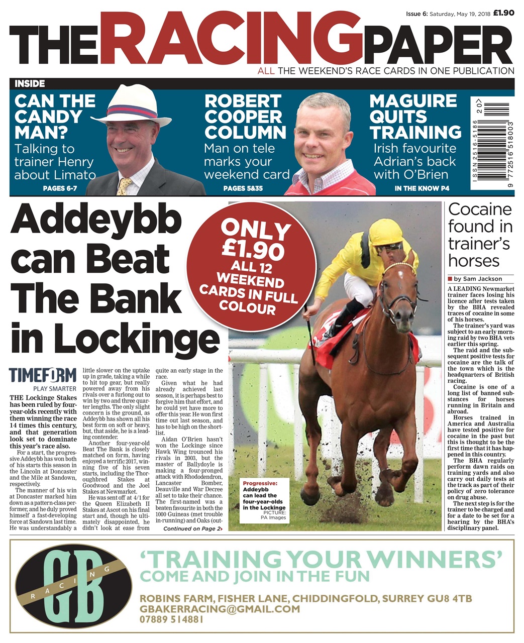 The Racing Paper Preview Pages