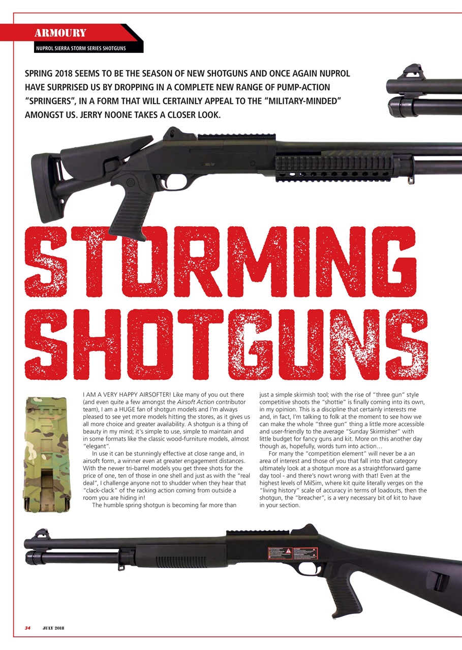 Airsoft Action Preview Pages