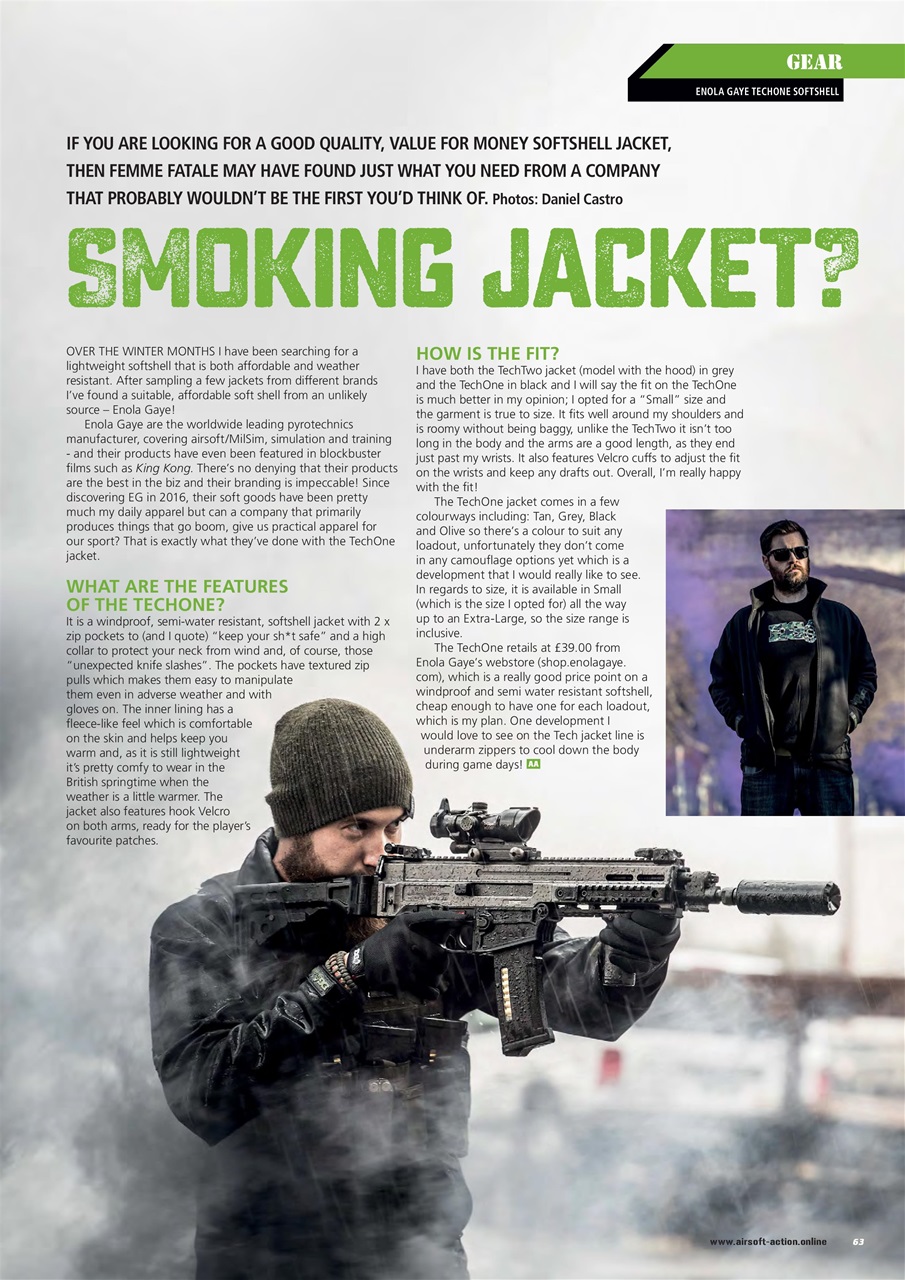 Airsoft Action Preview Pages