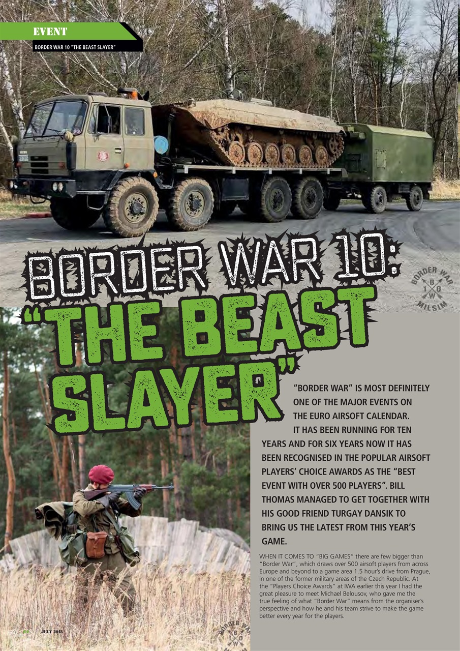 Airsoft Action Preview Pages