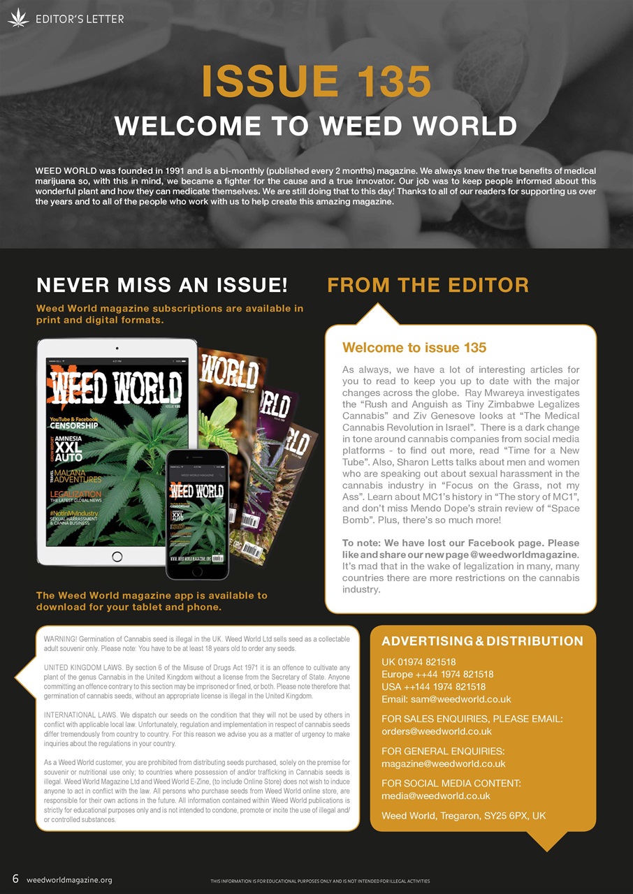 Weed World Preview Pages