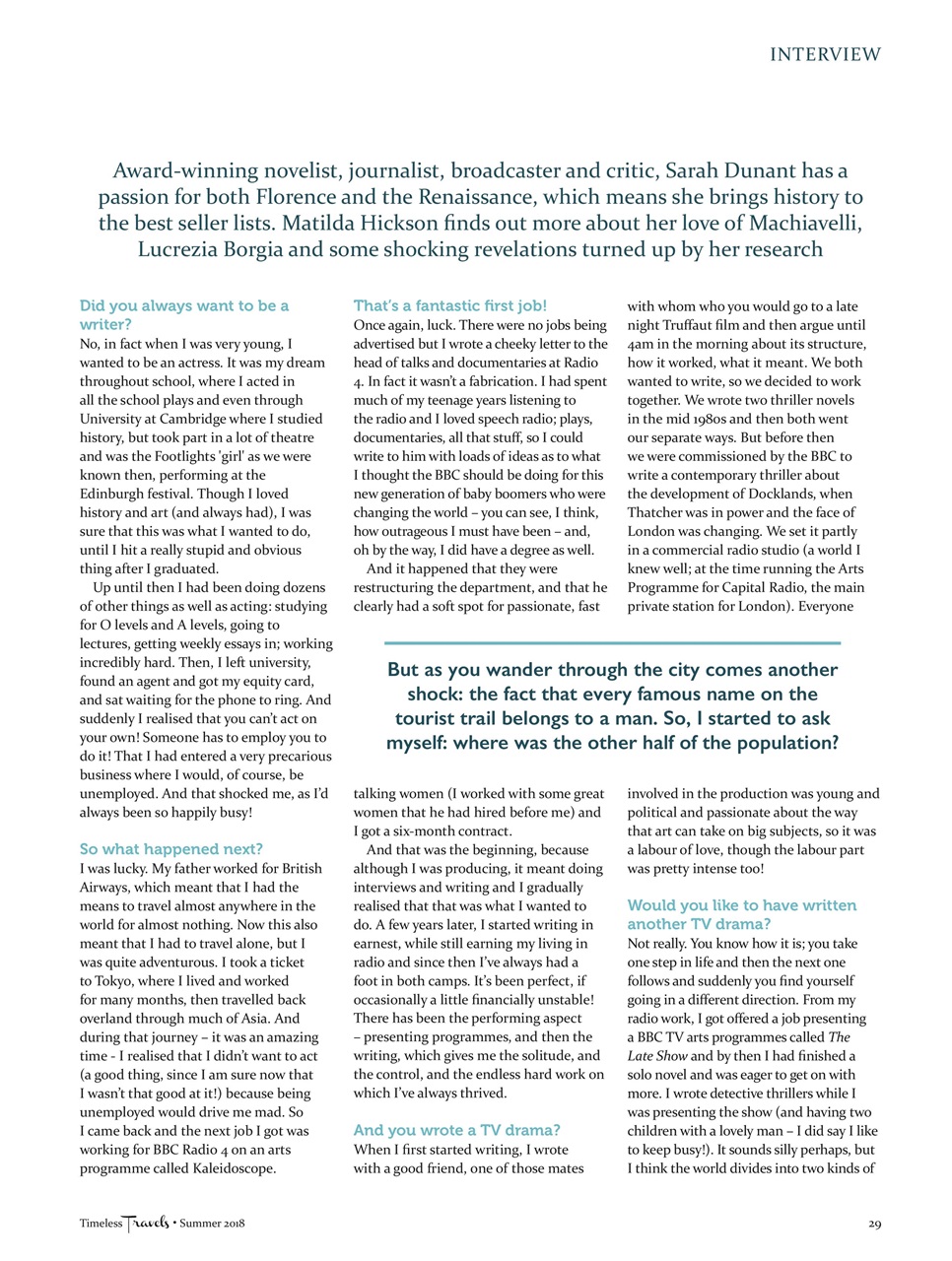 Timeless Travels Preview Pages