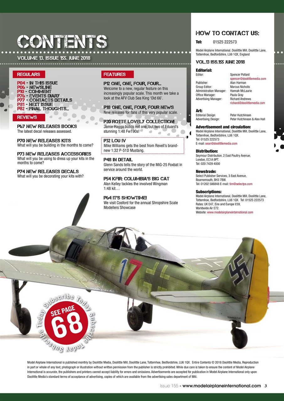 Model Airplane International Preview Pages