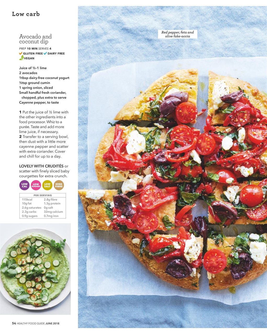 Healthy Food Guide Preview Pages