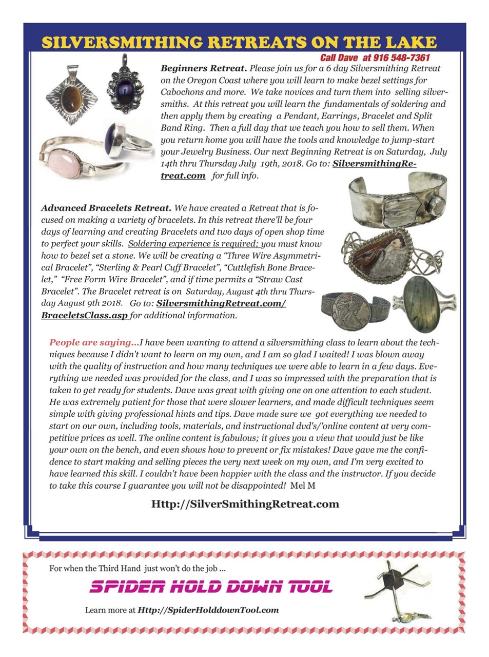 Rock&Gem Magazine Preview Pages