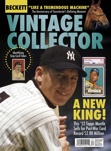 Beckett Vintage Collector Magazine issue 