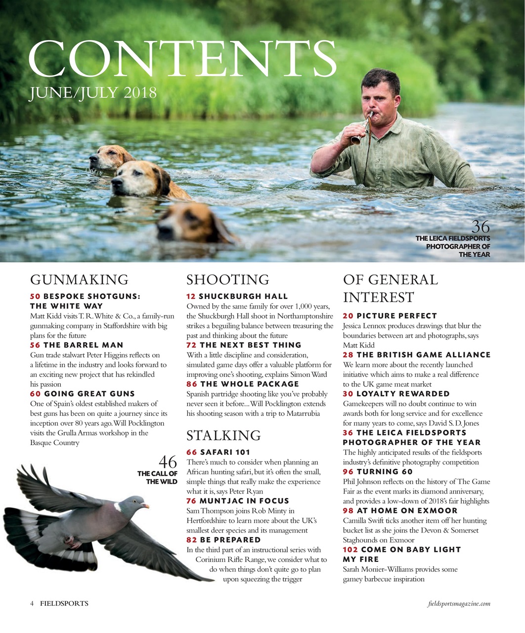 Fieldsports Journal Preview Pages