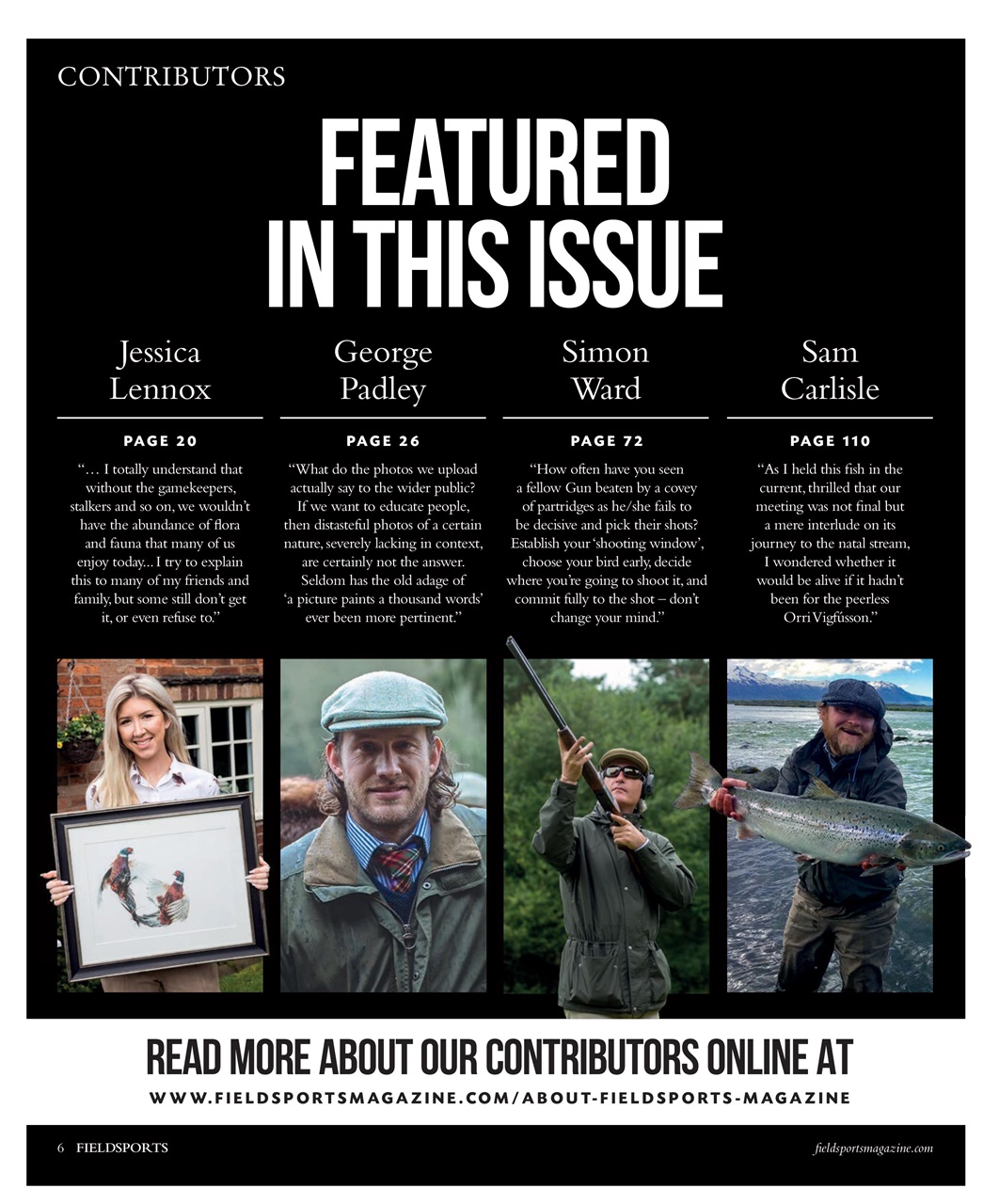 Fieldsports Journal Preview Pages