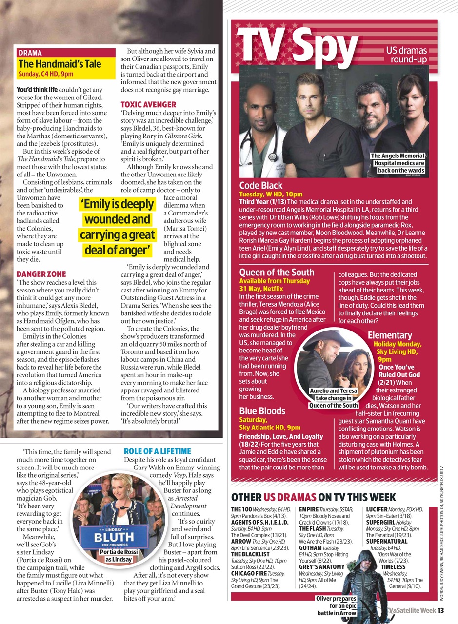 TV & Satellite Week Preview Pages