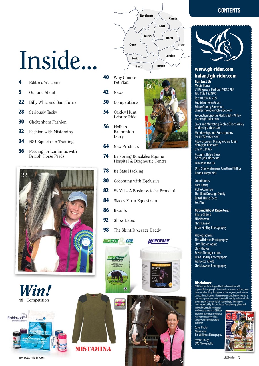 GB Rider Magazine Preview Pages