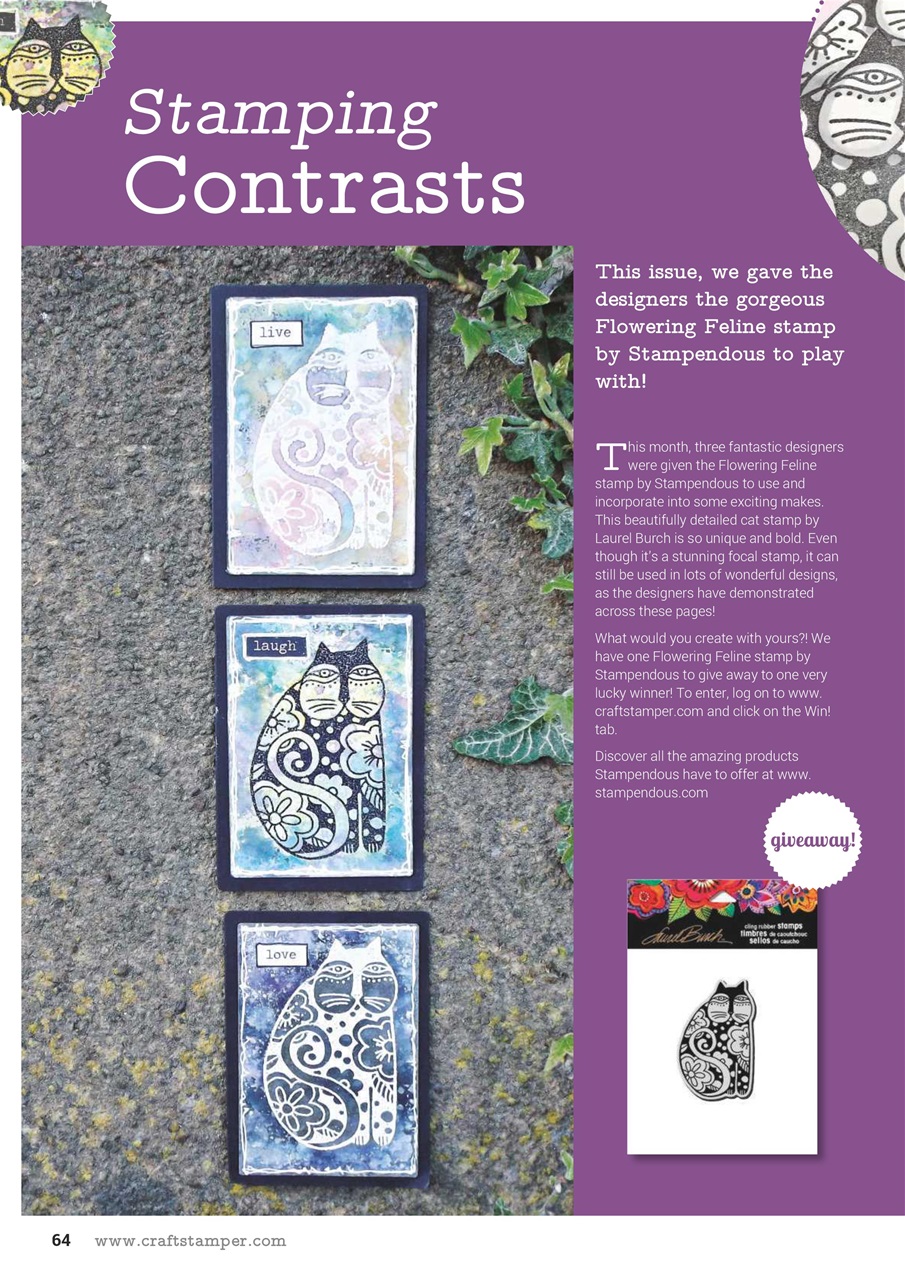 Craft Stamper Preview Pages