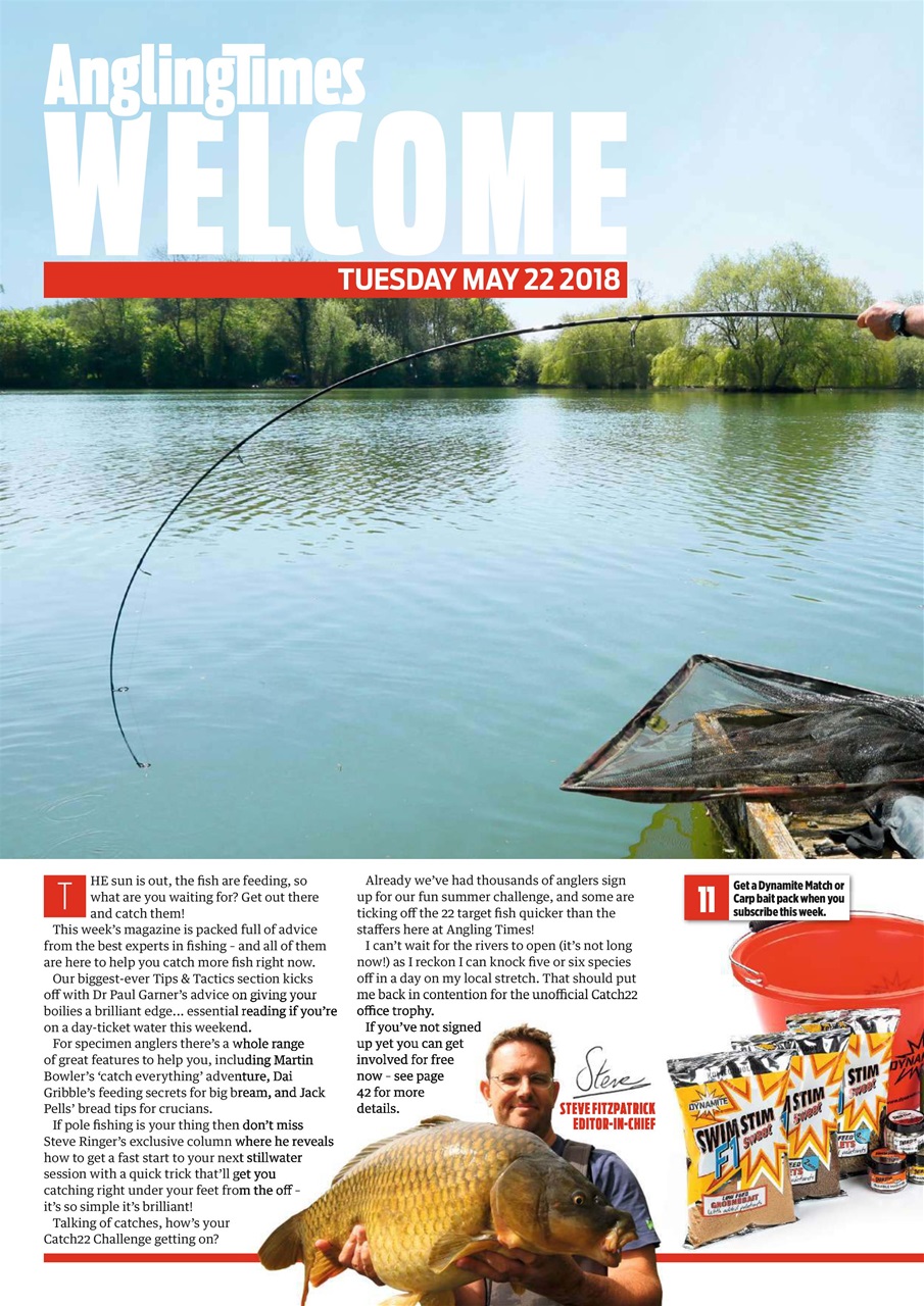 Angling Times Preview Pages