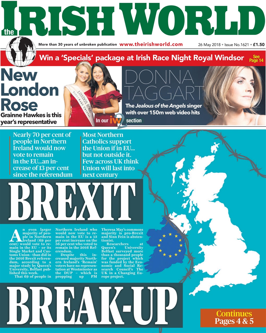 Irish World Preview Pages