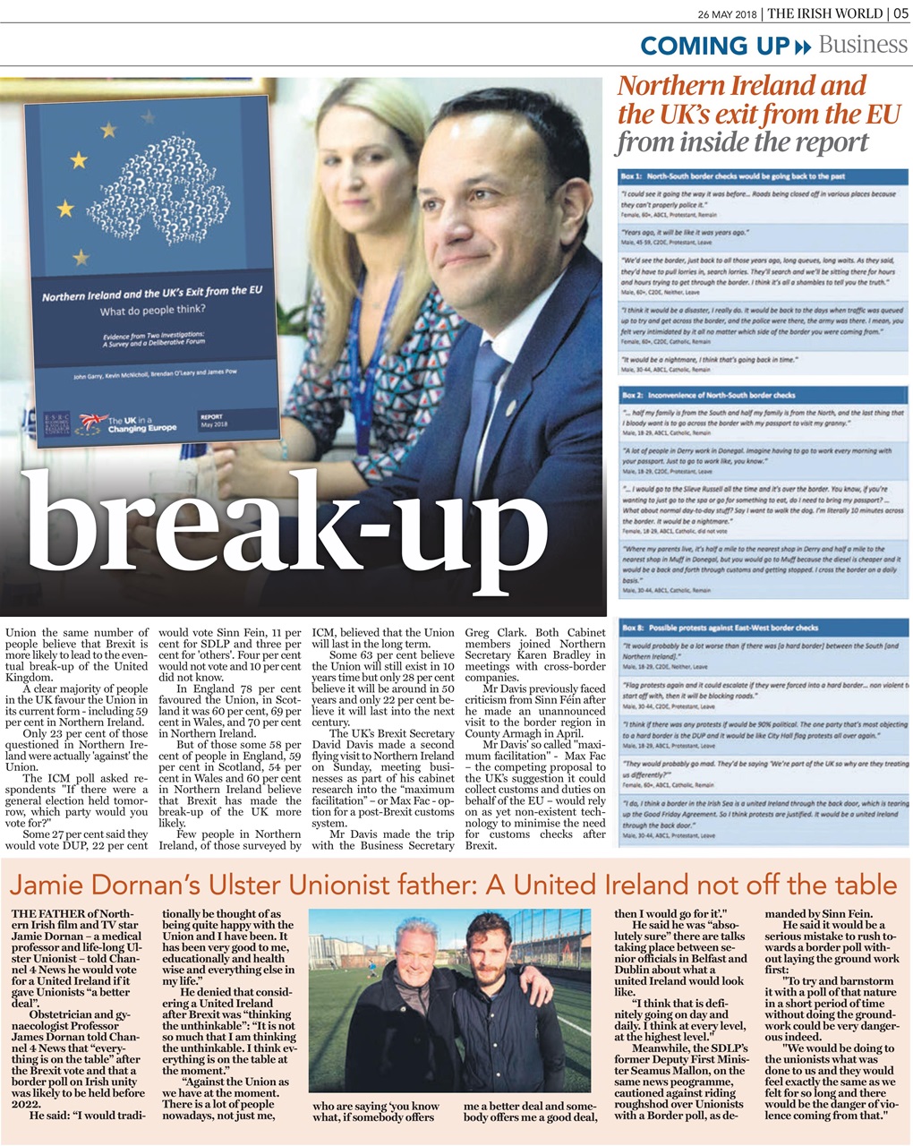 Irish World Preview Pages