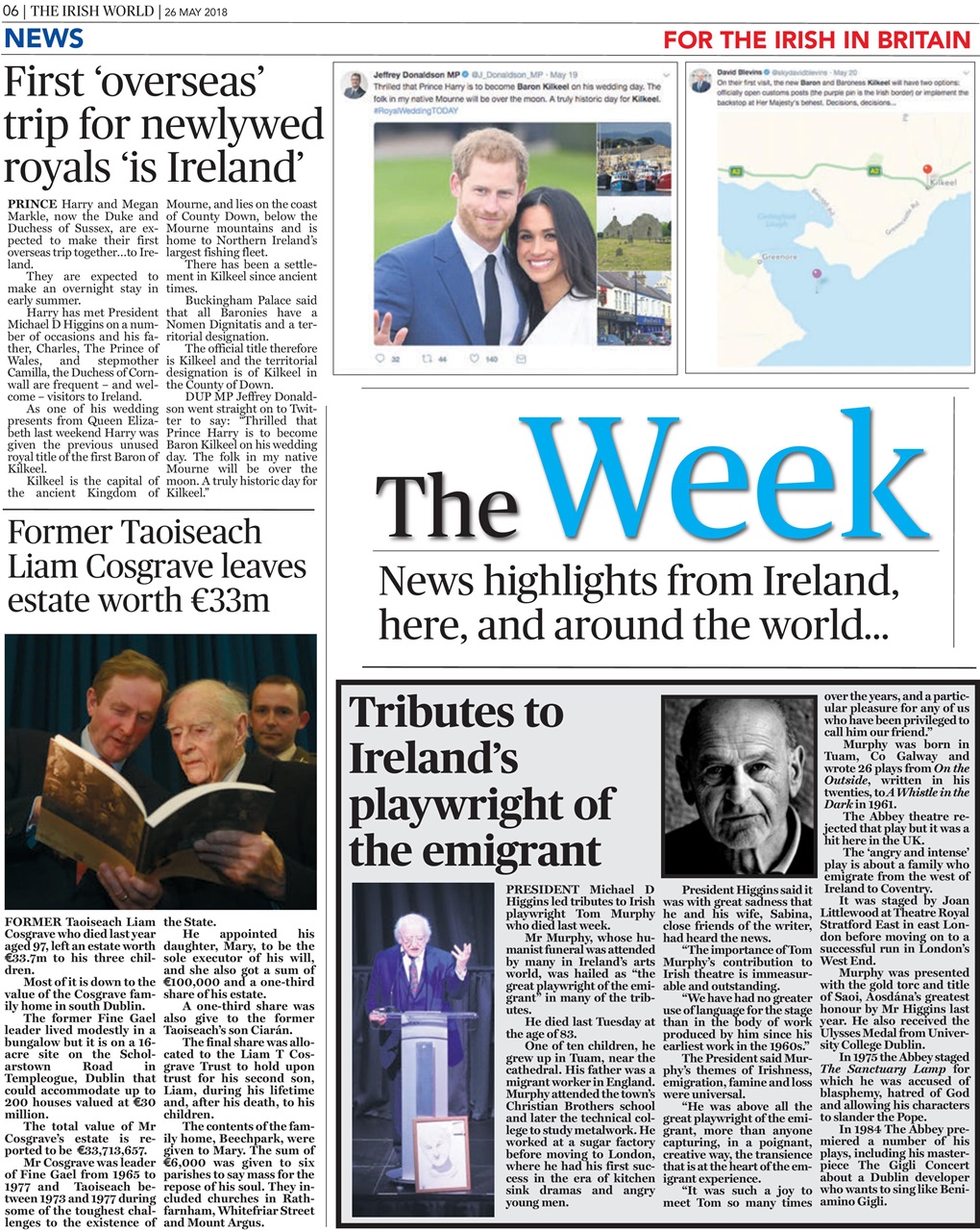 Irish World Preview Pages