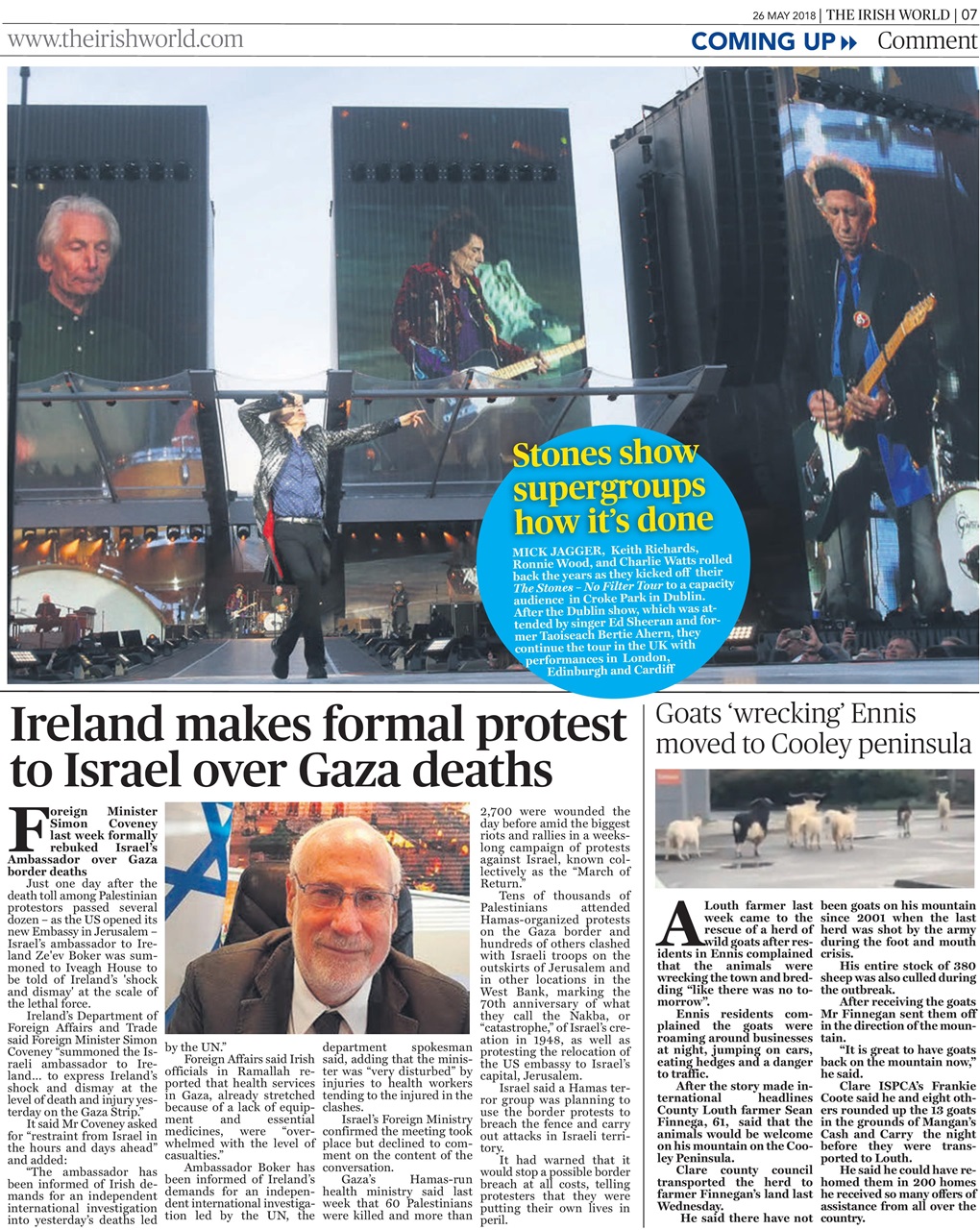 Irish World Preview Pages