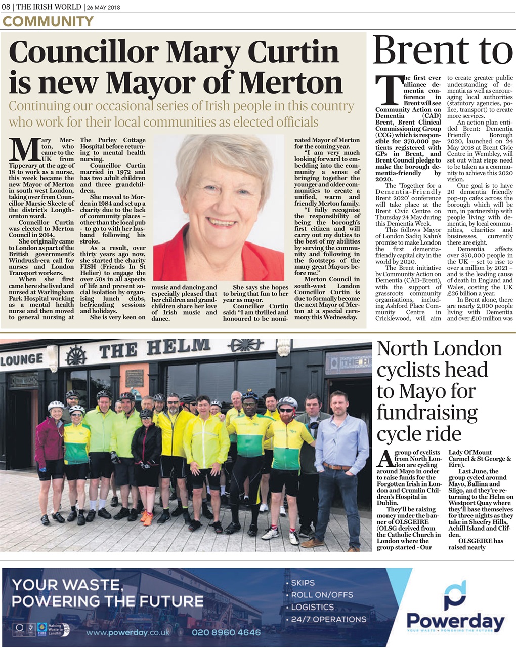 Irish World Preview Pages