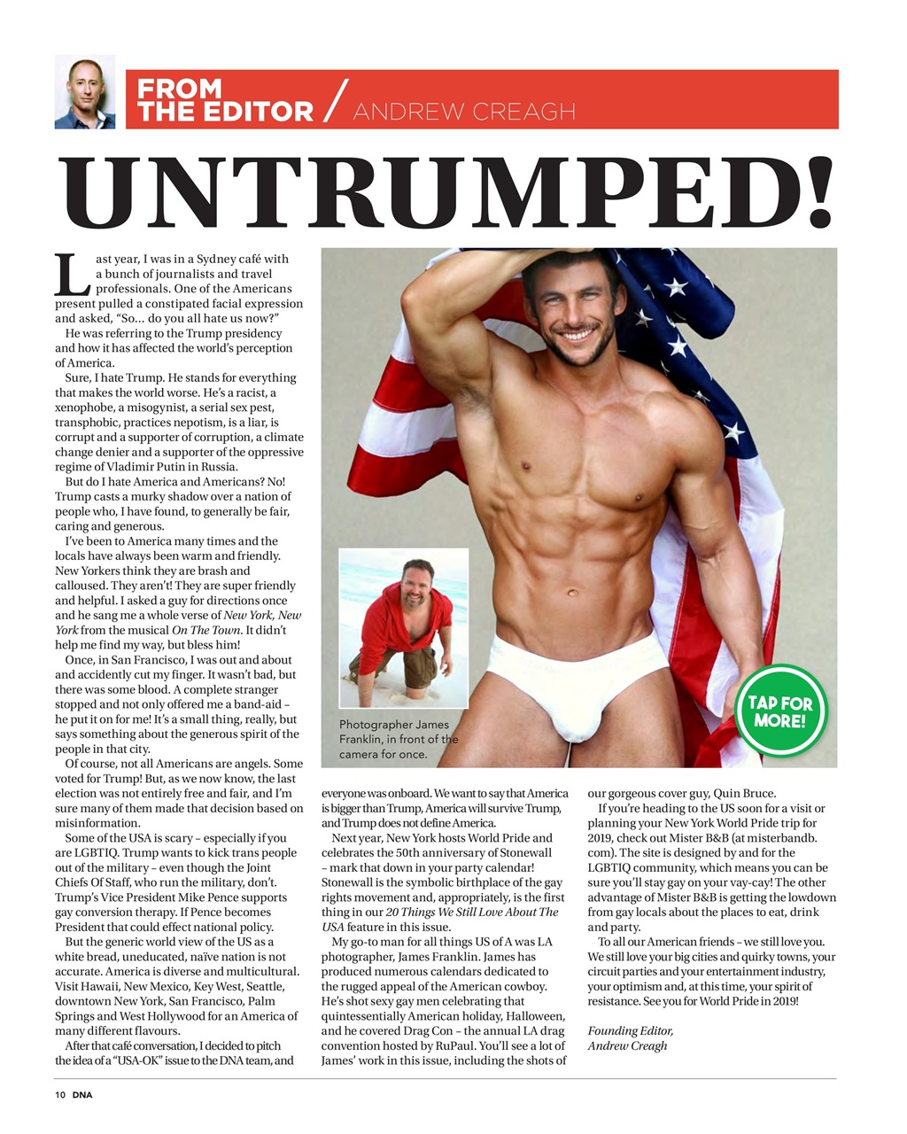 DNA Magazine Preview Pages