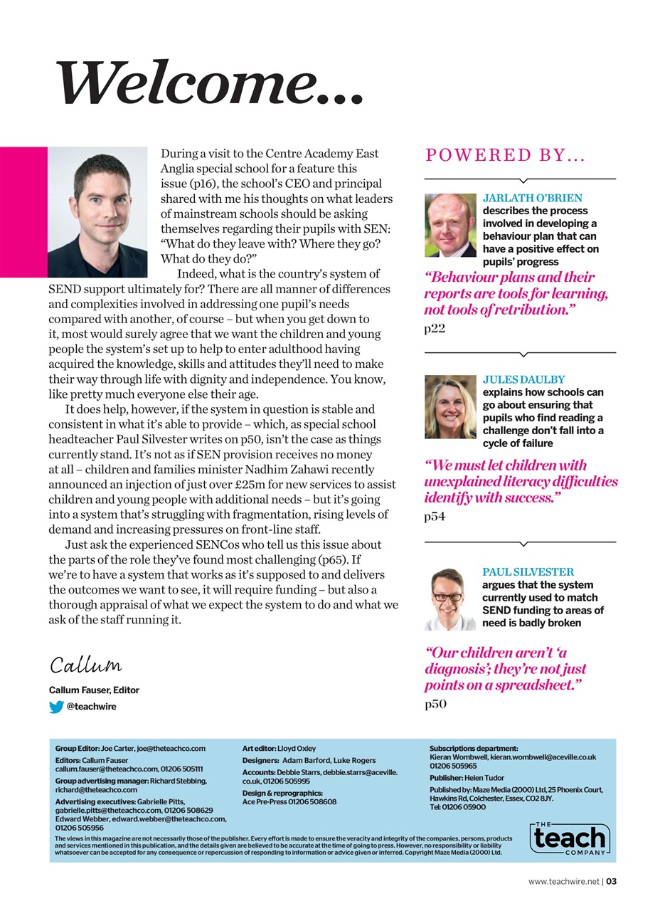 Teach Primary Preview Pages