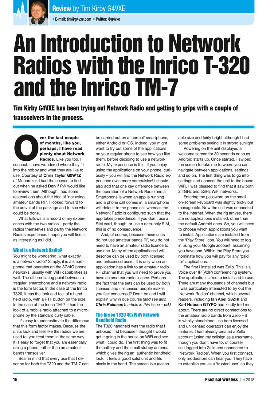 Practical Wireless Preview Pages