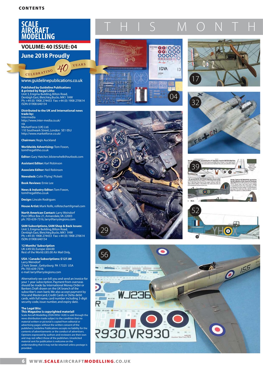 Scale Aircraft Modelling Preview Pages