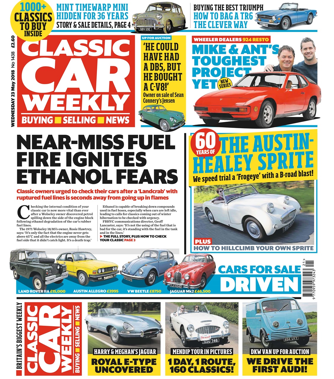 Classic Car Weekly Preview Pages