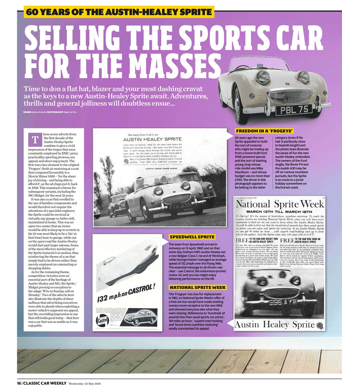 Classic Car Weekly Preview Pages
