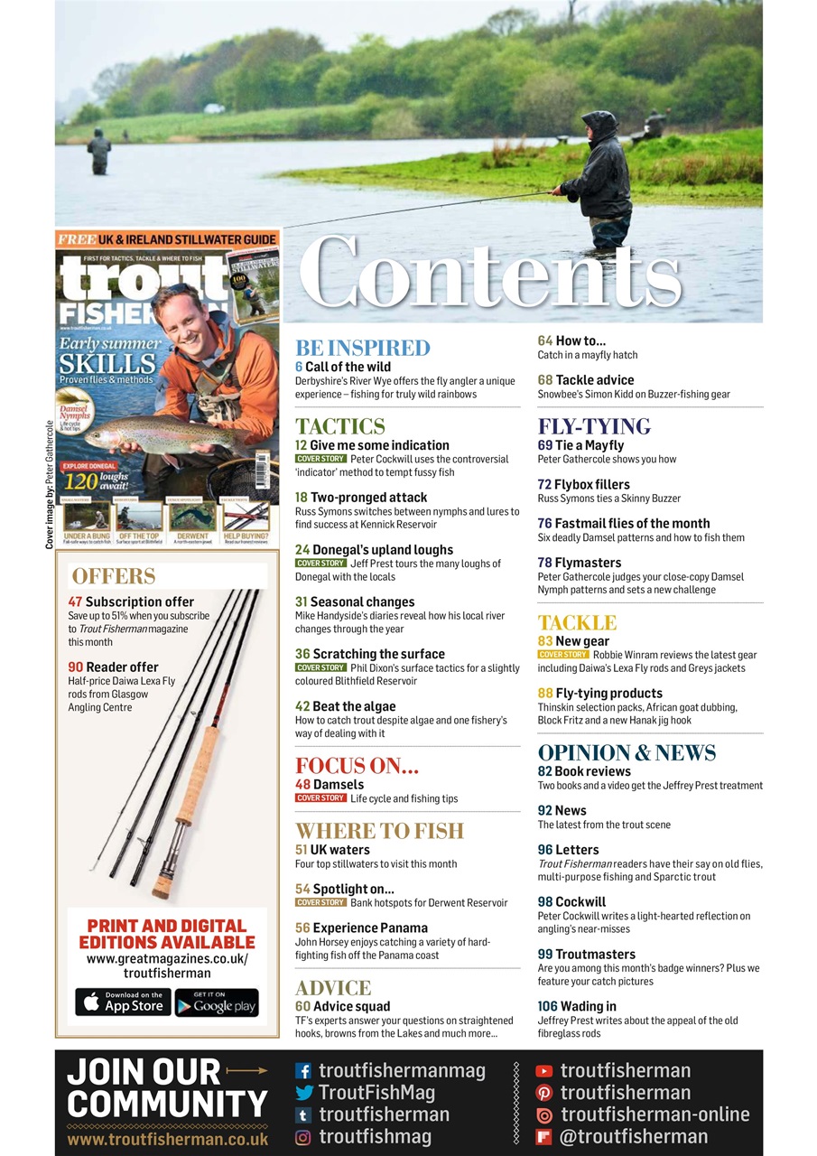 Trout Fisherman Preview Pages