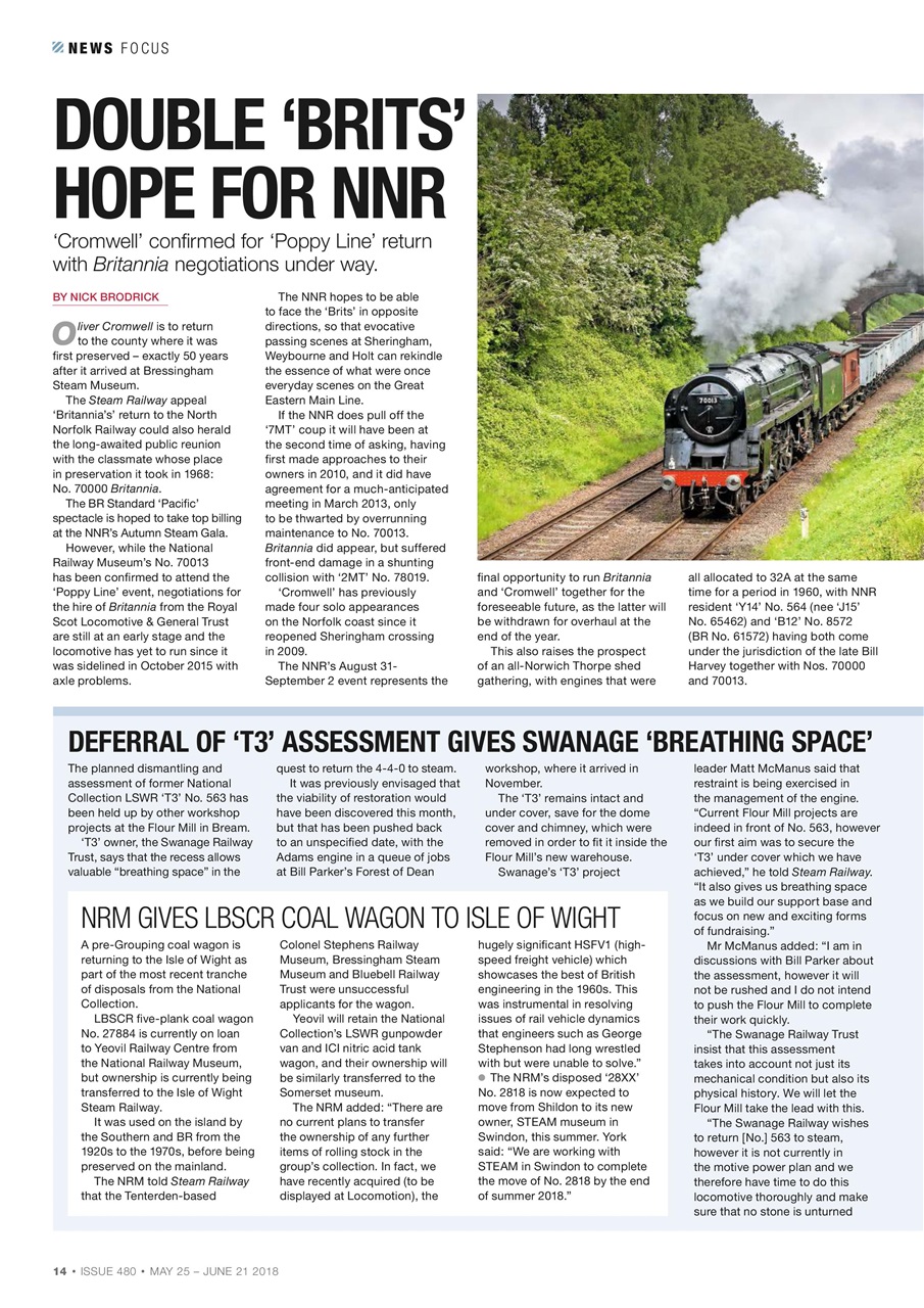 Steam Railway Preview Pages