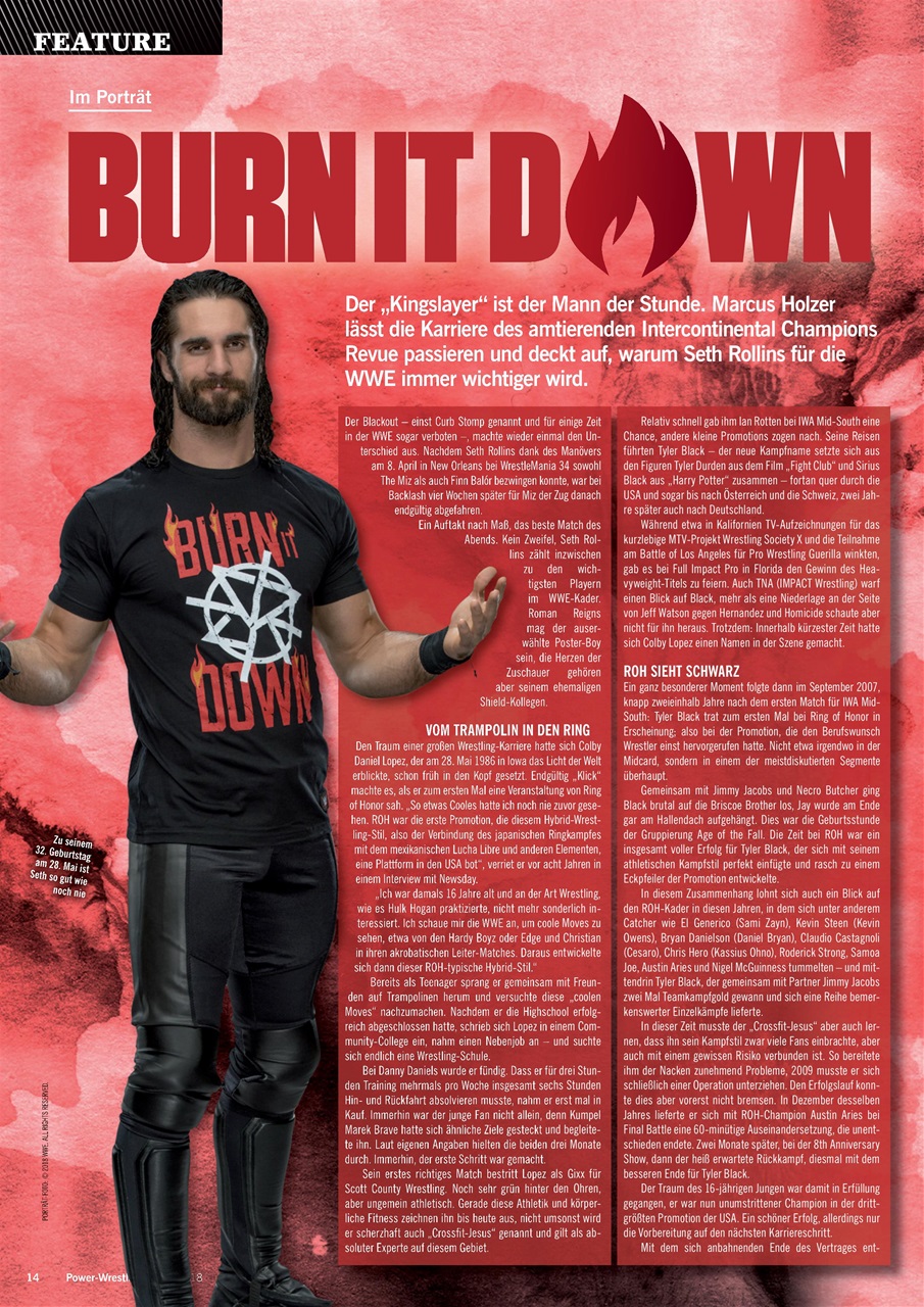Power-Wrestling Preview Pages