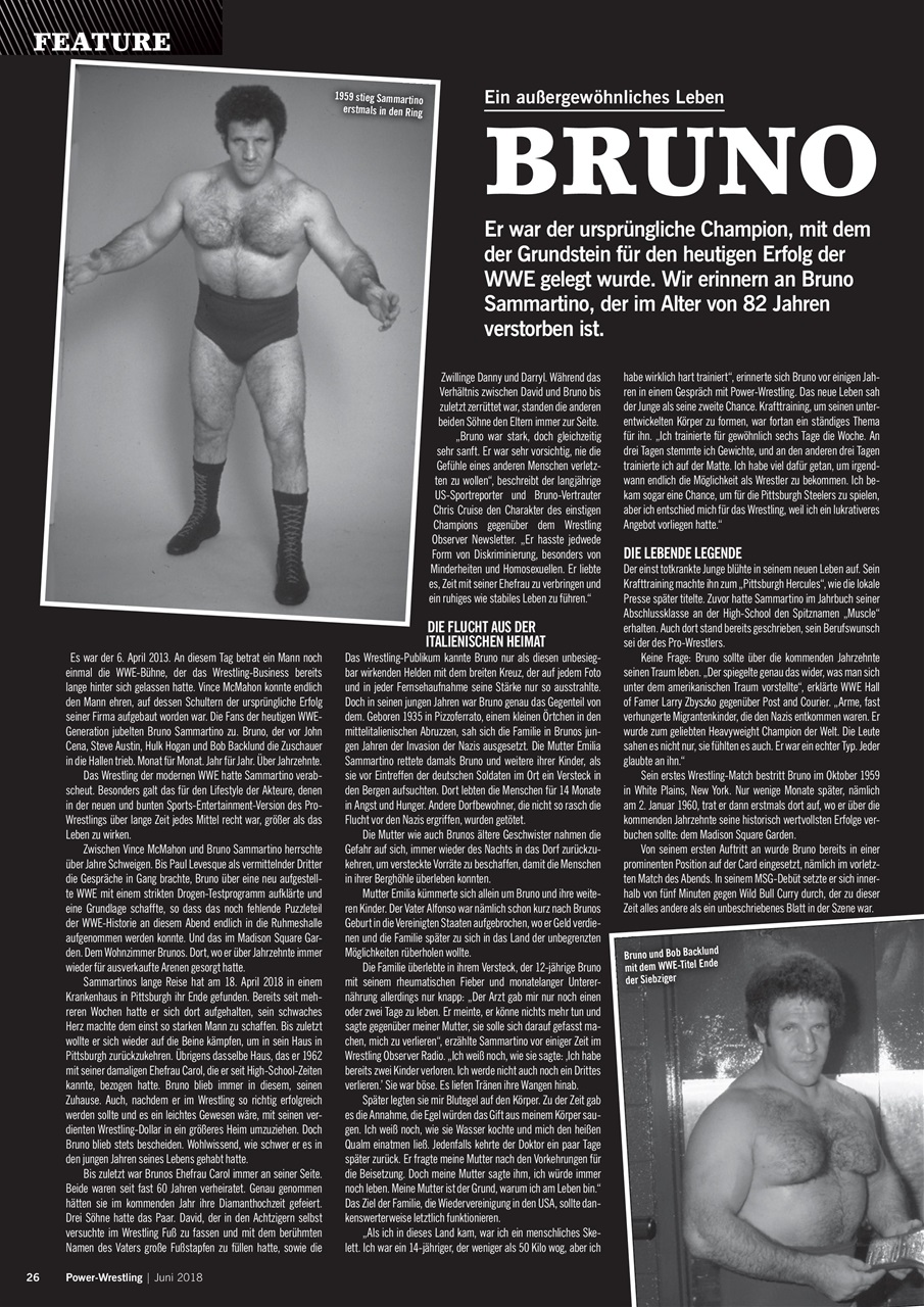 Power-Wrestling Preview Pages