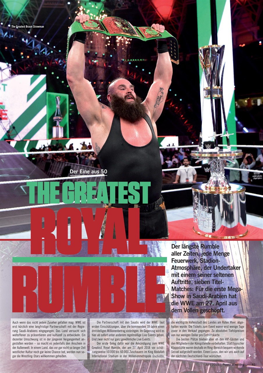 Power-Wrestling Preview Pages