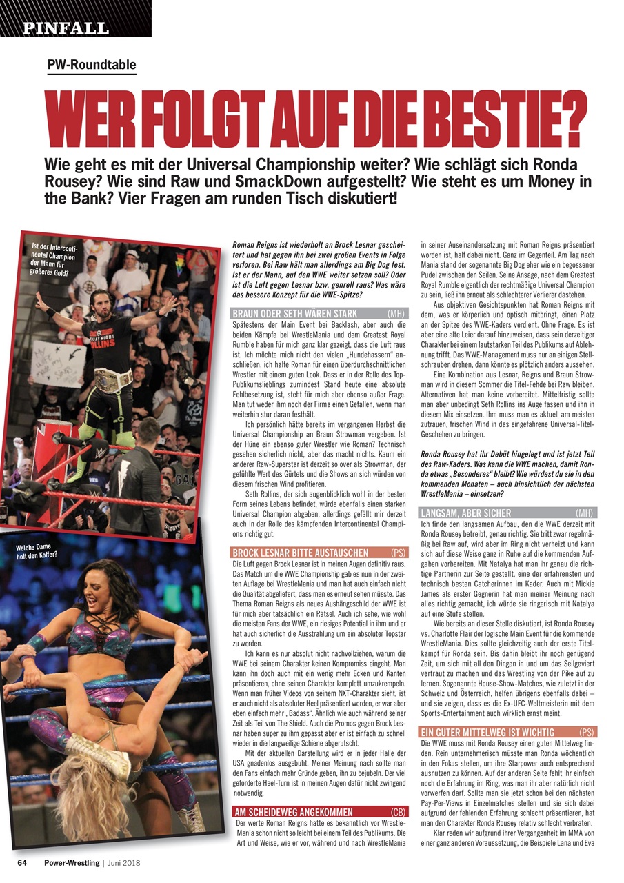 Power-Wrestling Preview Pages