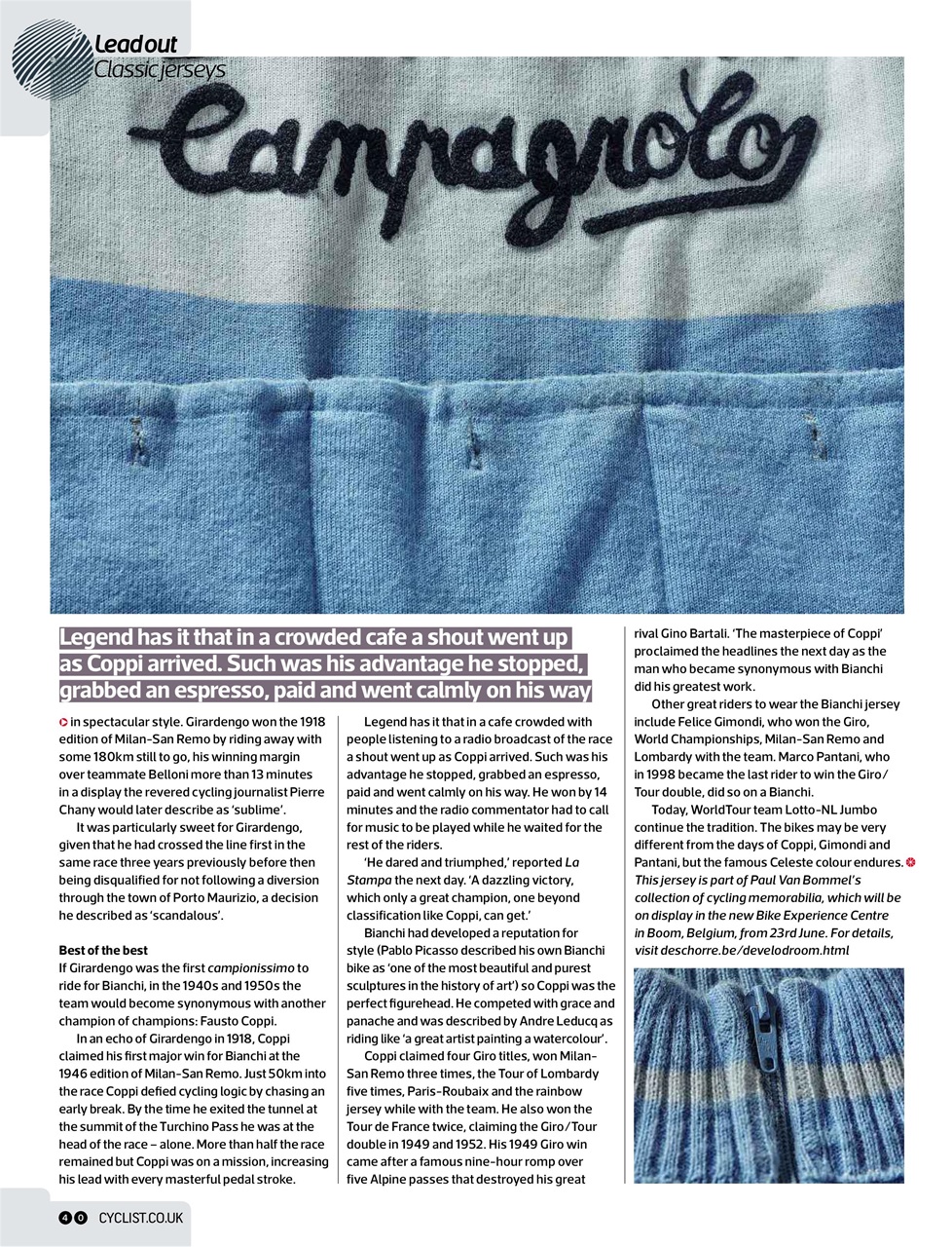 Cyclist Preview Pages