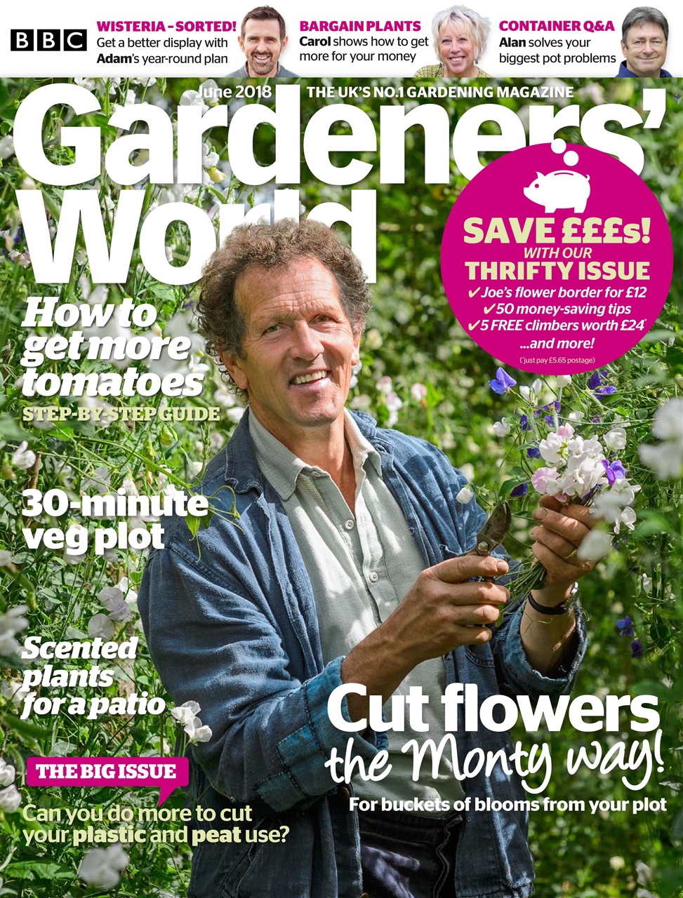 BBC Gardeners’ World Magazine Preview Pages
